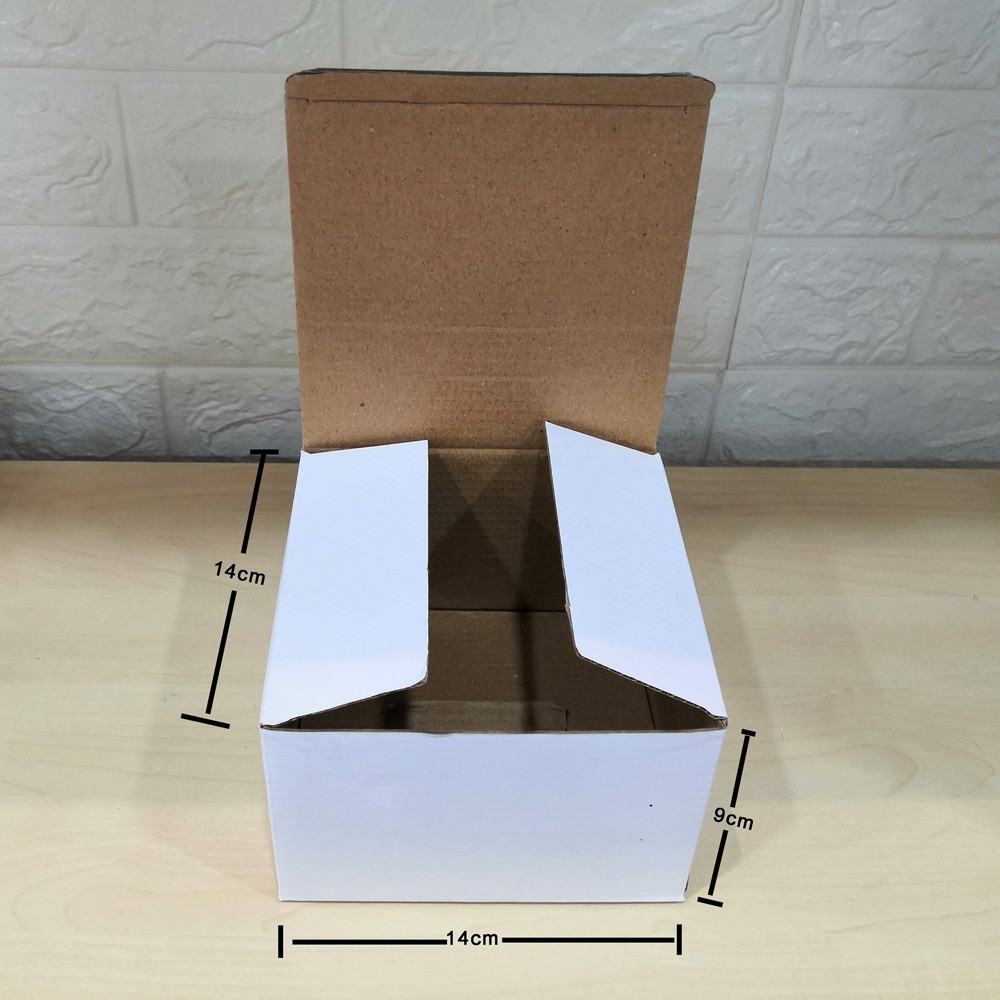 10pcs White box/ White Cardboard / paper box/ Packing box/ 白盒/包装白卡纸盒 ...