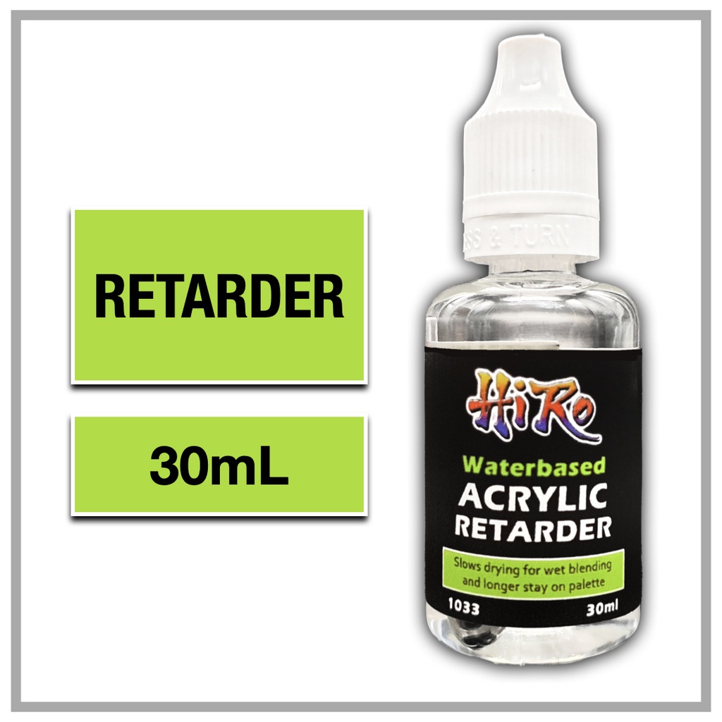 Acrylic Medium Matte / Gloss (Handbrush and Airbrush) Retarder by