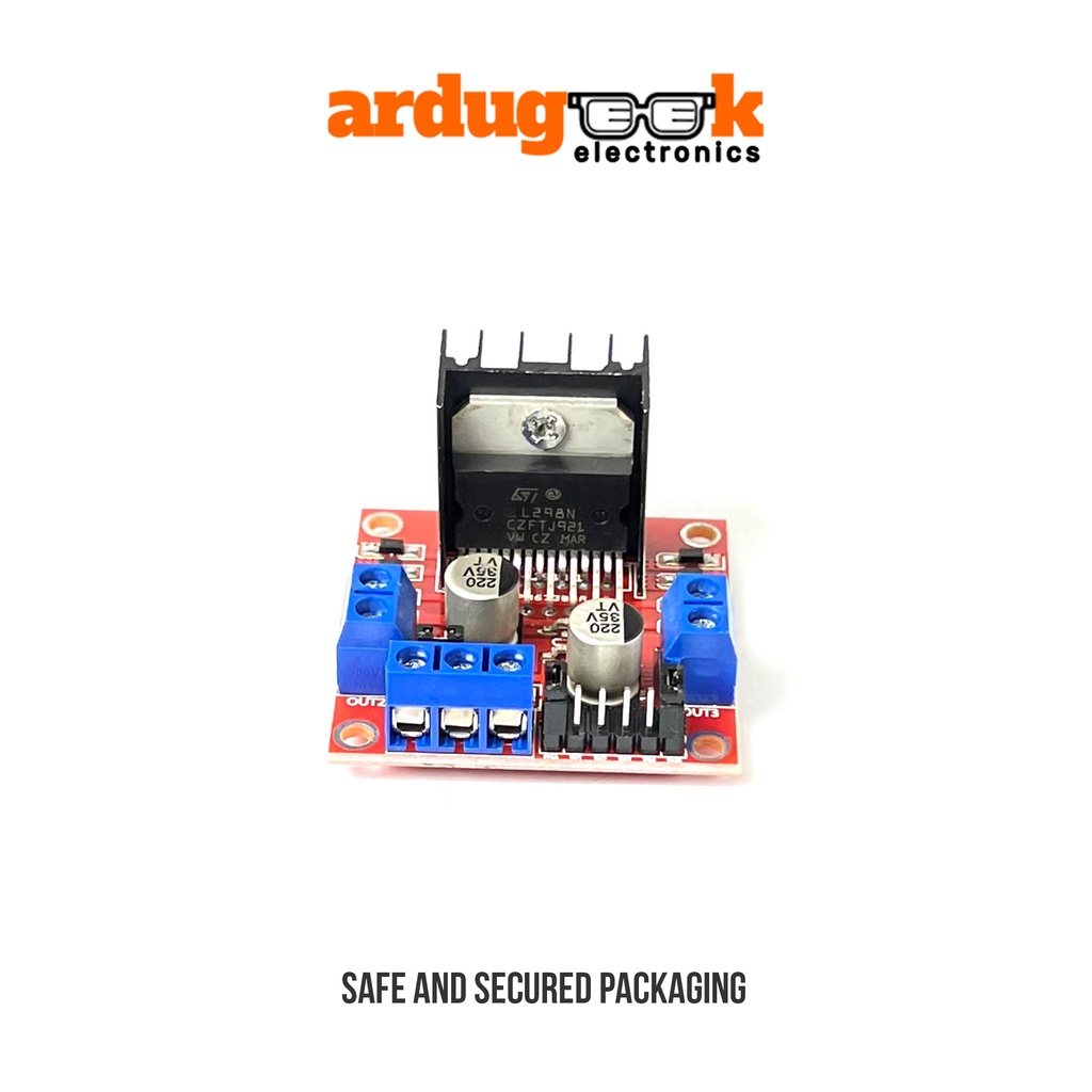 L298N Dual H-Bridge Motor Driver Board For Line Follower SumoBot Robot ...