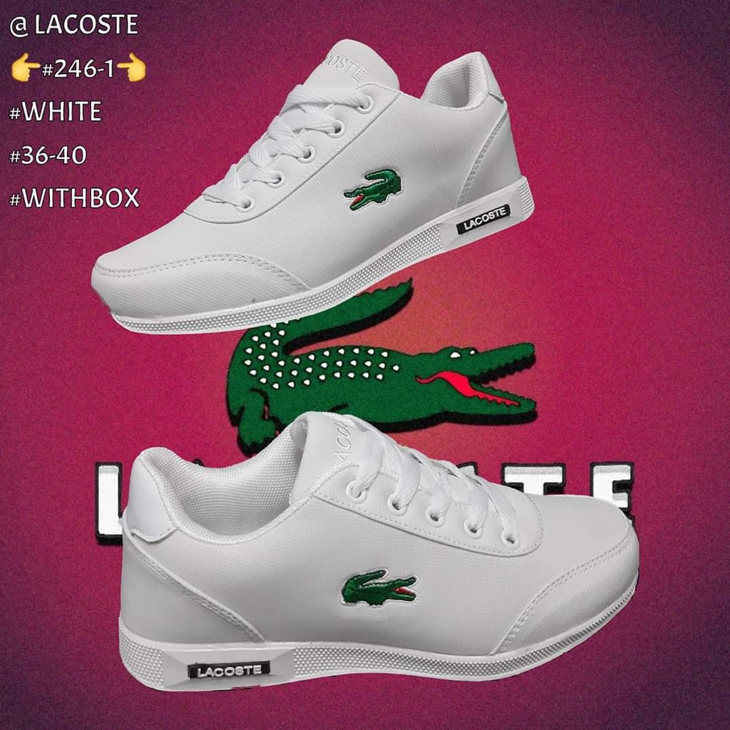 Lacoste rubber shop shoes price