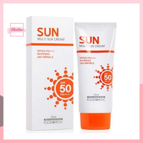 FOODAHOLIC Multi Sun Cream SPF 50+ PA+++ 70ml | Shopee Philippines