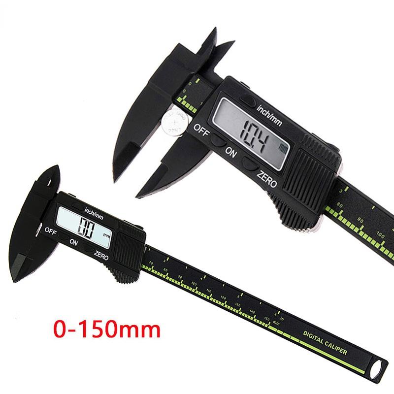 150mm Electronic Digital 6 Inch Plastic Vernier Caliper Gauge