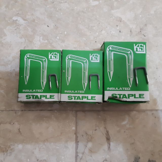 Insulated Staple / Staple Wire (50 pcs) Shopee Philippines