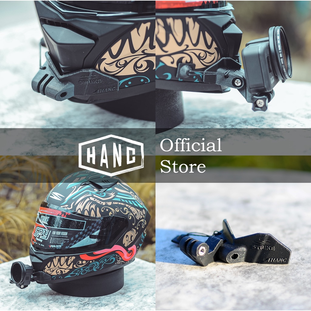 Spyder Strike Chinmount Chin mount for Gopro action camera by HANC ...