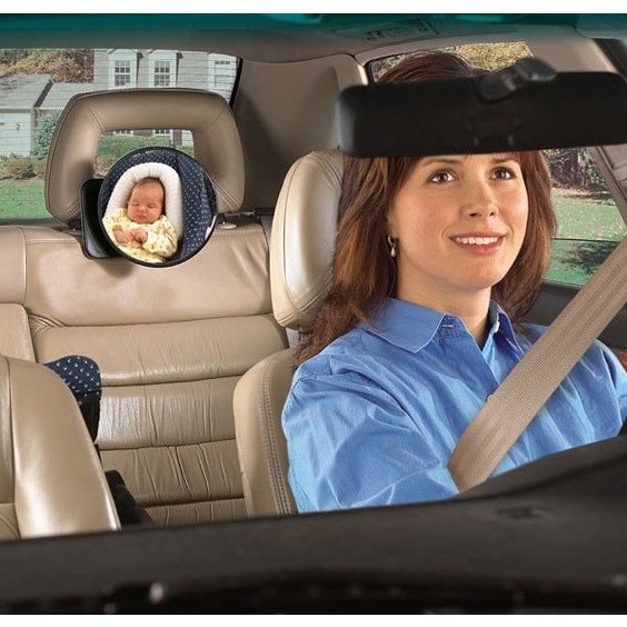 PP Car Safety Easy View Back Seat Mirror Baby Facing Rear Ward Safety
