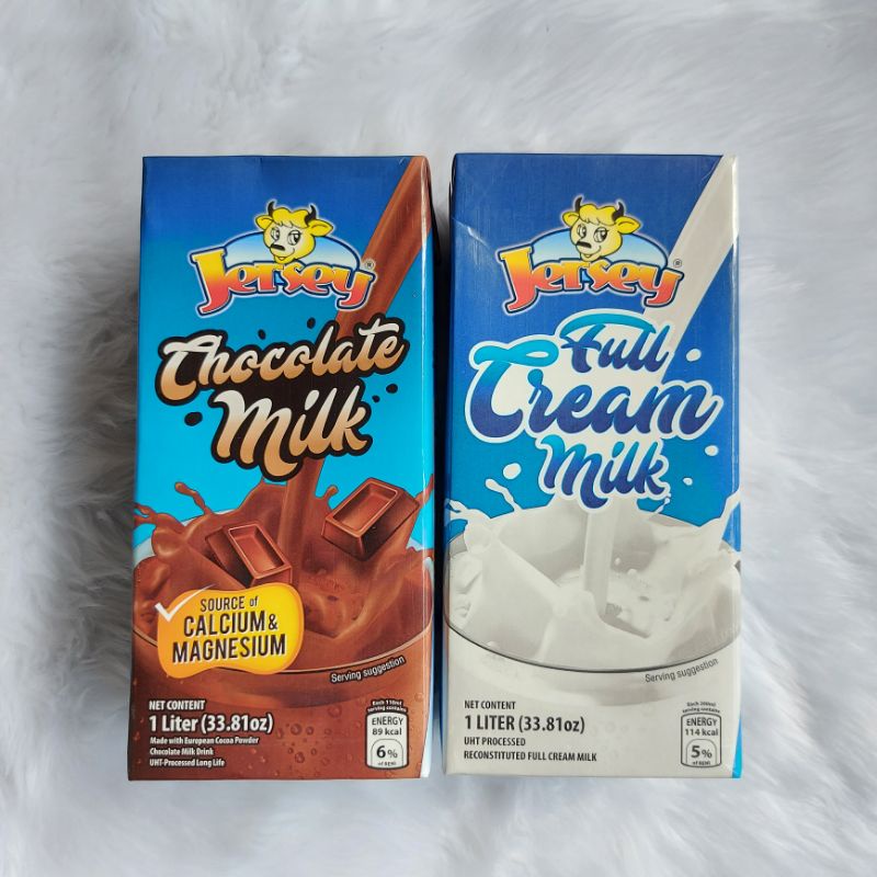 Jersey Full Cream Milk/Chocolate Milk 1 LITER Shopee Philippines