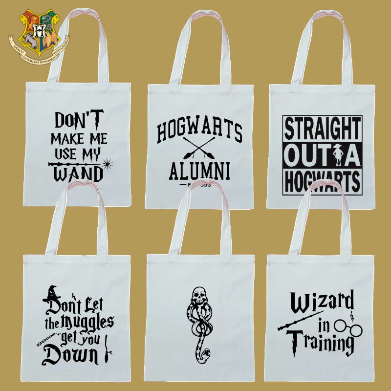 Harry potter canvas bag on sale