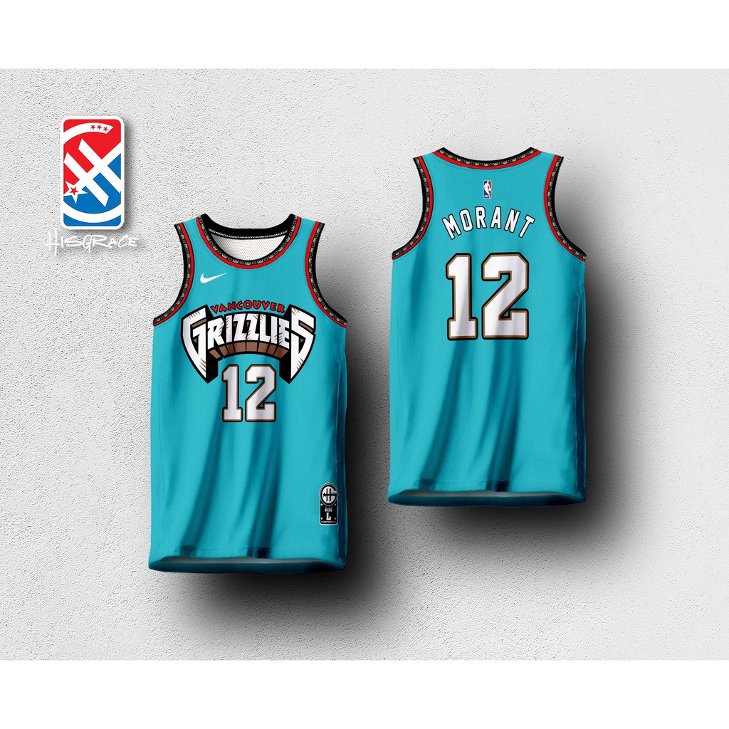 GRIZZLIES MORANT HISGRACE FULL SUBLIMATION JERSEY