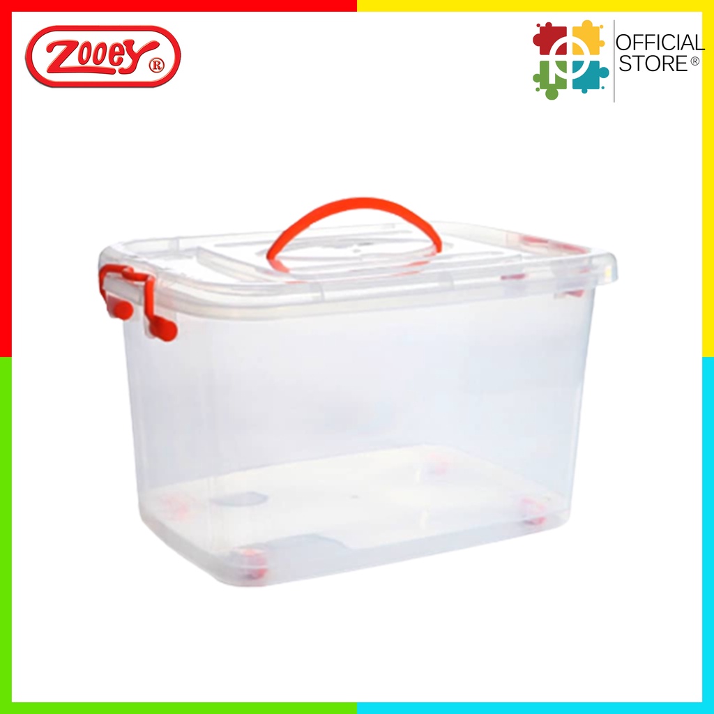 ZOOEY FIESTA BOX / STORAGE BOX 18 Liters Capacity Stock no.200 Shopee