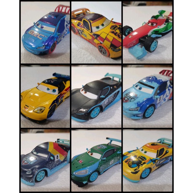 Disney cars world on sale grand prix cars