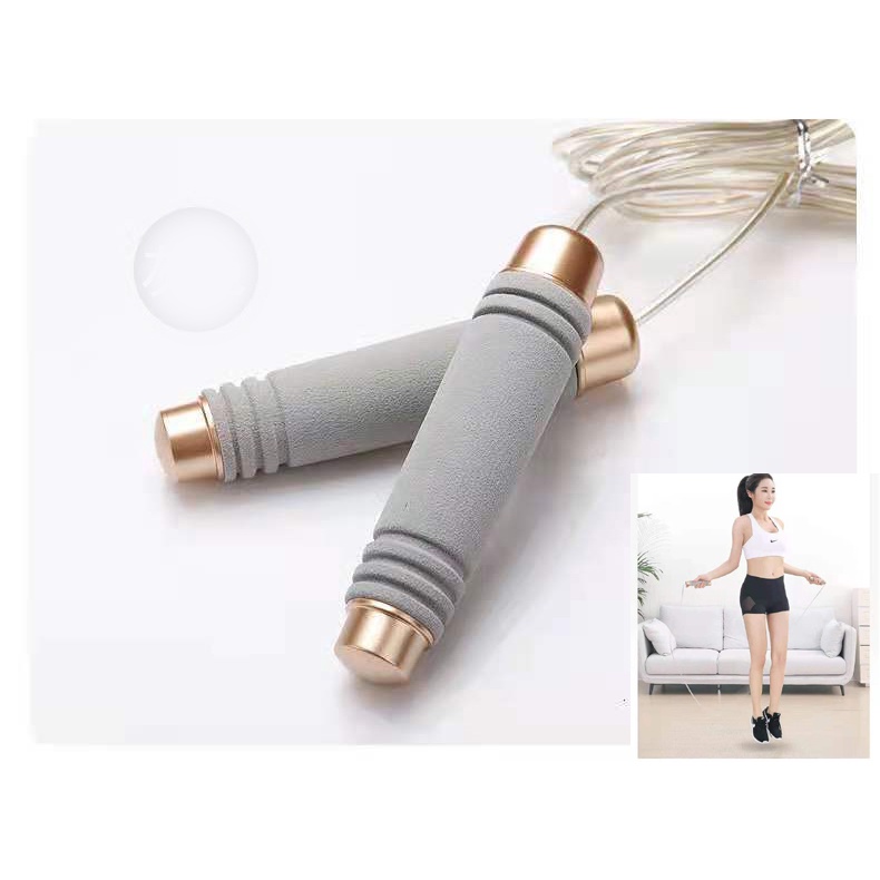 Bearing steel wire jumping rope professional men's and women's fitness ...