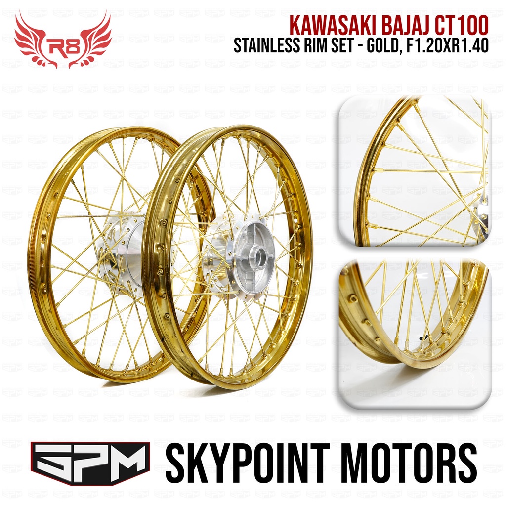 Bajaj ct 100 store spoke wheel price