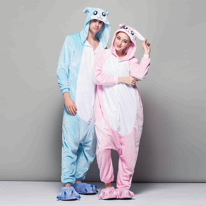 2022 Baju Tidur Pajamas Nightwear Women Cute Cartoon Rabbit Pyjamas ...