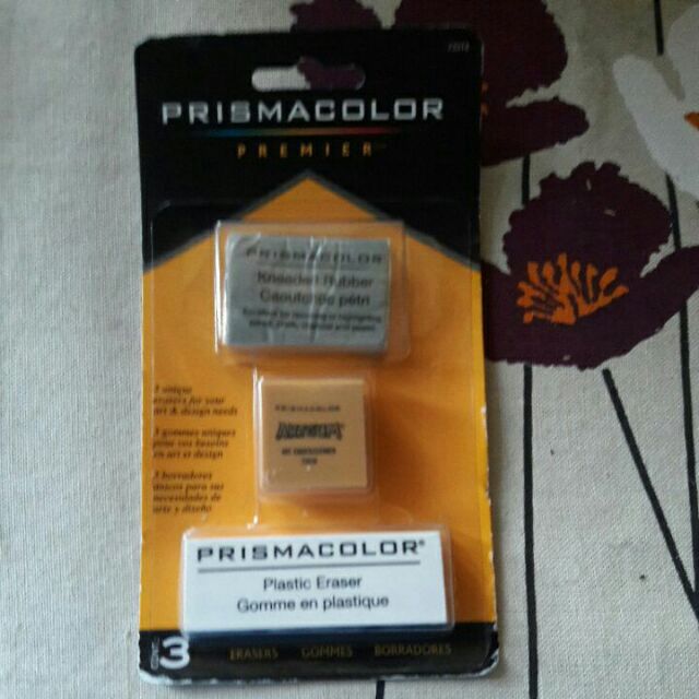 Prismacolor Premier Art Eraser Gommes Borradores Set Kneaded Artgum Plastic