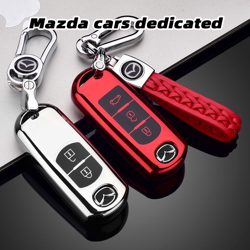 [keyless] Applies Mazda Car Key Cover Mazda 2 3 6 Axela Atenza CX5 CX5 CX7 CX9 Smart 2/3 key