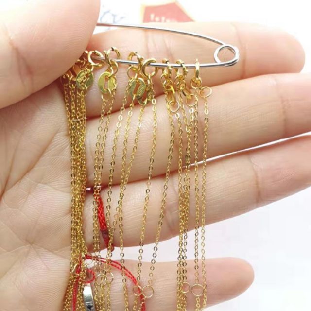 750 gold on sale necklace price