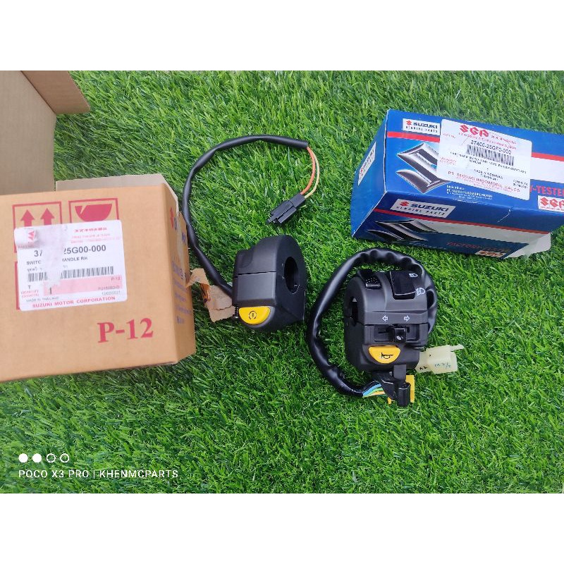 SGP LEFT AND RIGHT SWITCH GENUINE REBORN/REALODED Raider150 | Shopee ...