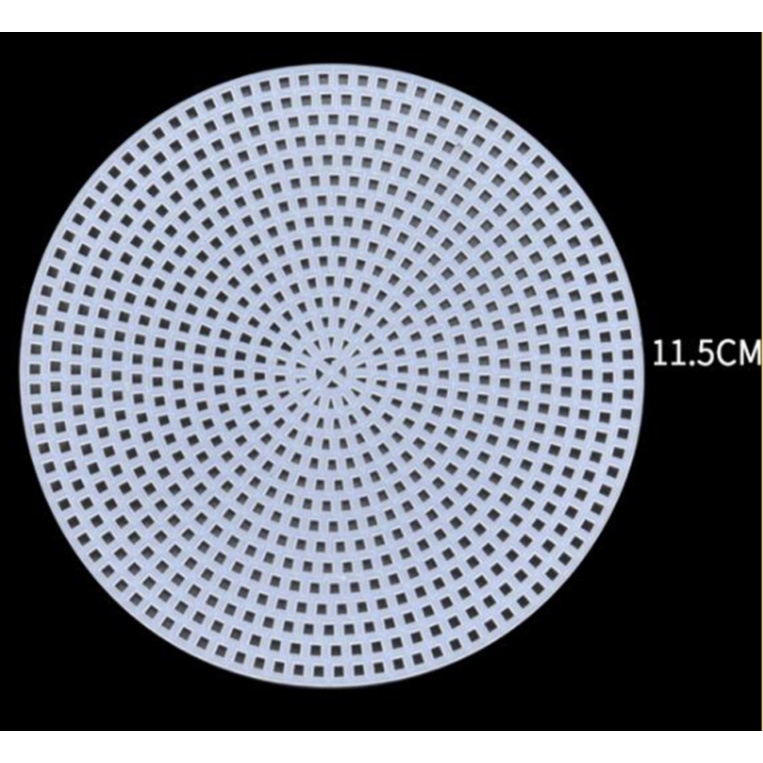 Healifty 30PCS Plastic Mesh Canvas Sheets,Stitching Canvas