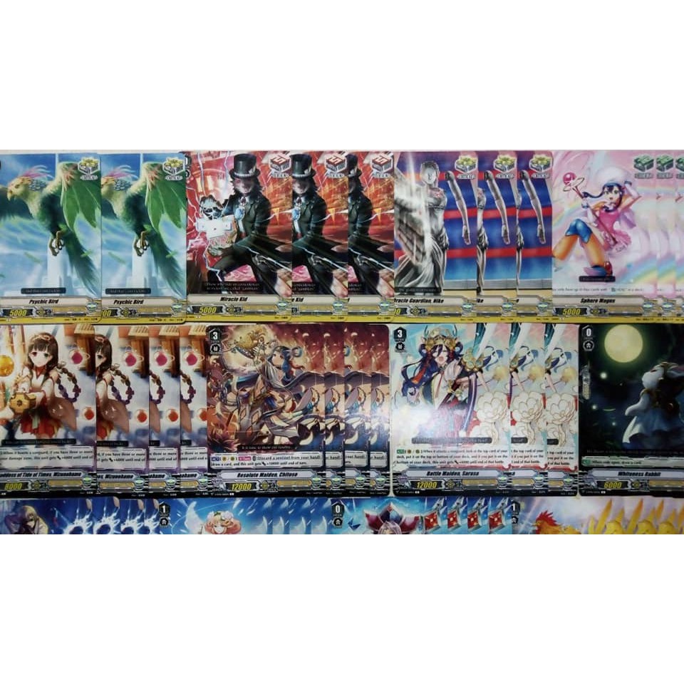 Cardfight Vanguard : Oracle Think Tank VBT01 Package (With Triggers ...