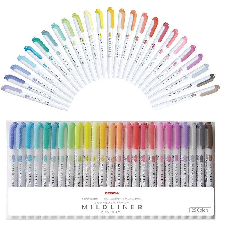 Original Japan Zebra Mildliner Highlighter [Per Piece] Shopee Philippines