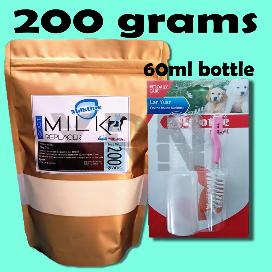 Milk One MilkOne Goats Milk Replacer Puppy Milk for Kitten Puppies Dogs