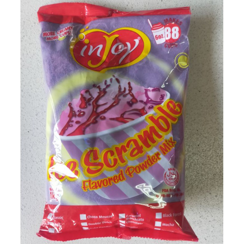 injoy ice scramble powder for sale. also available skimmed milk and ...