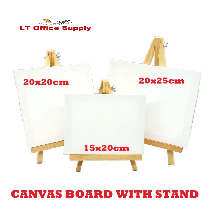 Primed Canvas Board with Stand | Shopee Philippines