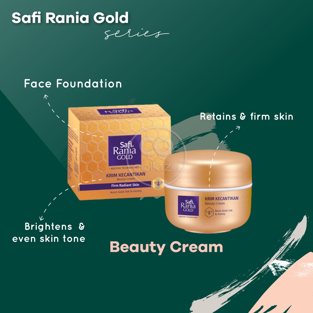 Malaysian SAFI | Safi Rania Gold Beauty Cream | Beauty Cream | Shopee ...