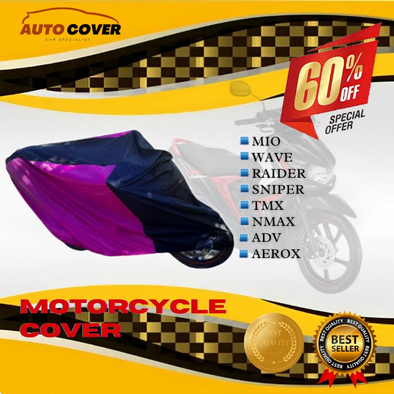MOTORCYCLE COVER/MIO/NMAX/HONDA CLICK/ADV/TMX/SNIPER/RAIDER/WAVE/AEROX ...