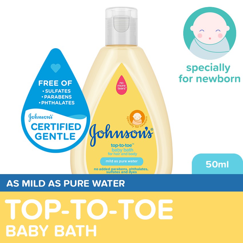 ♝Johnson's ToptoToe Baby Bath 50ml johnson baby bath Shopee Philippines