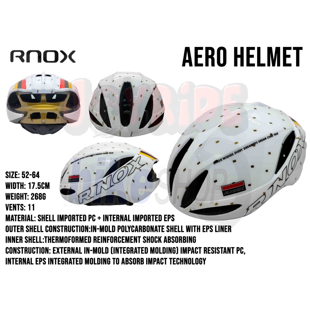 RNOX AERO ROAD BIKE HELMET Shopee Philippines