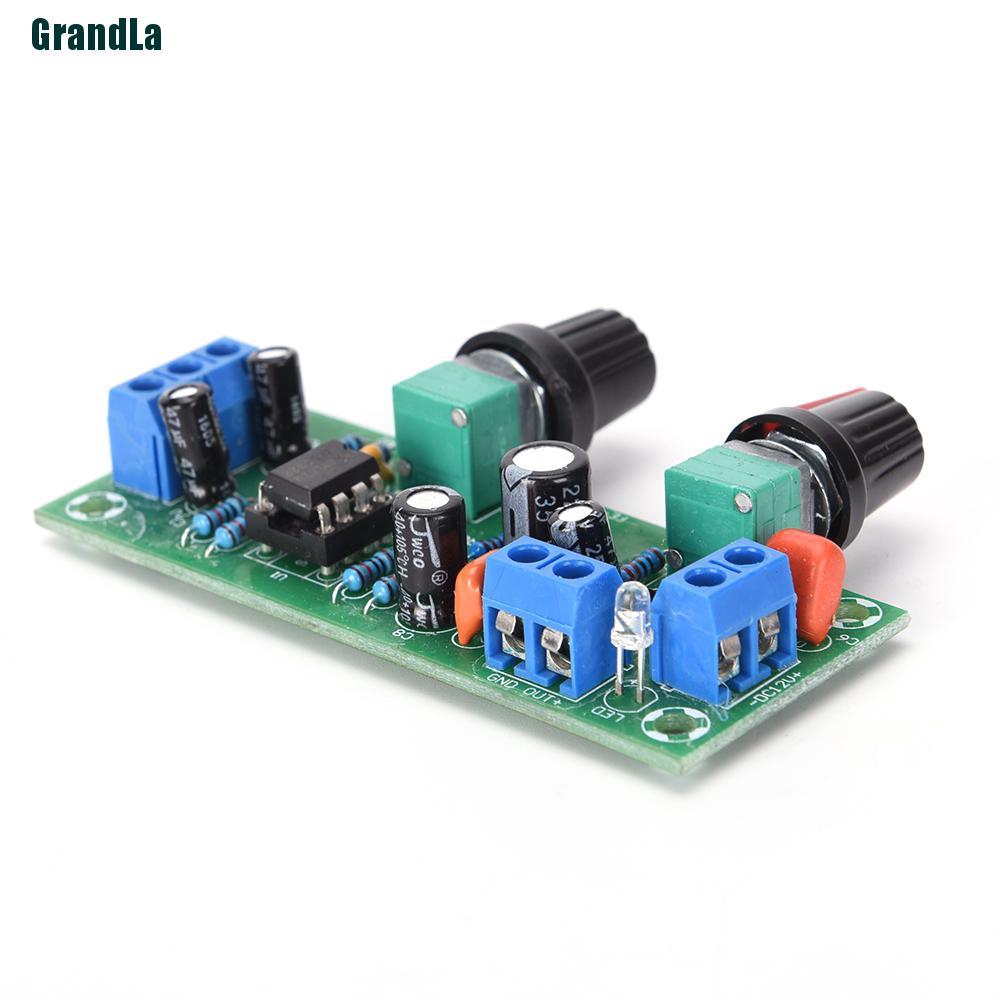 12V-24V Low-pass Filter NE5532 Subwoofer Process Pre-Amplifier Preamp ...