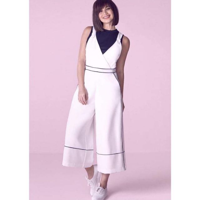 Plains and sale prints white jumpsuit