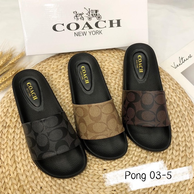 Coach slippers deals