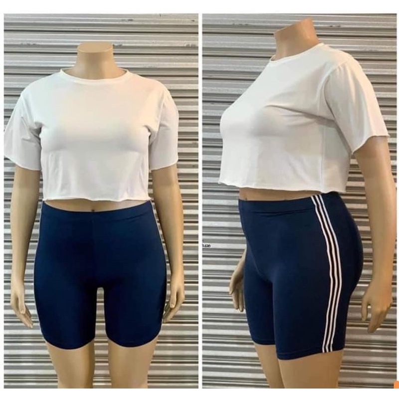 BIKER SHORTS PLUS SIZE | Shopee Philippines