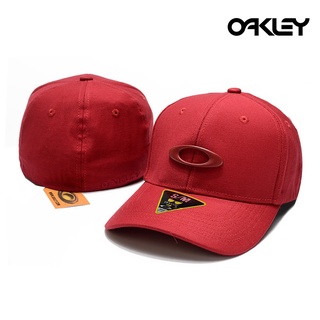 Ready Stock】OAKLEY 2021 New Elastic Cap Summer Outside Hats for Men Women  Sports Snapback Baseb