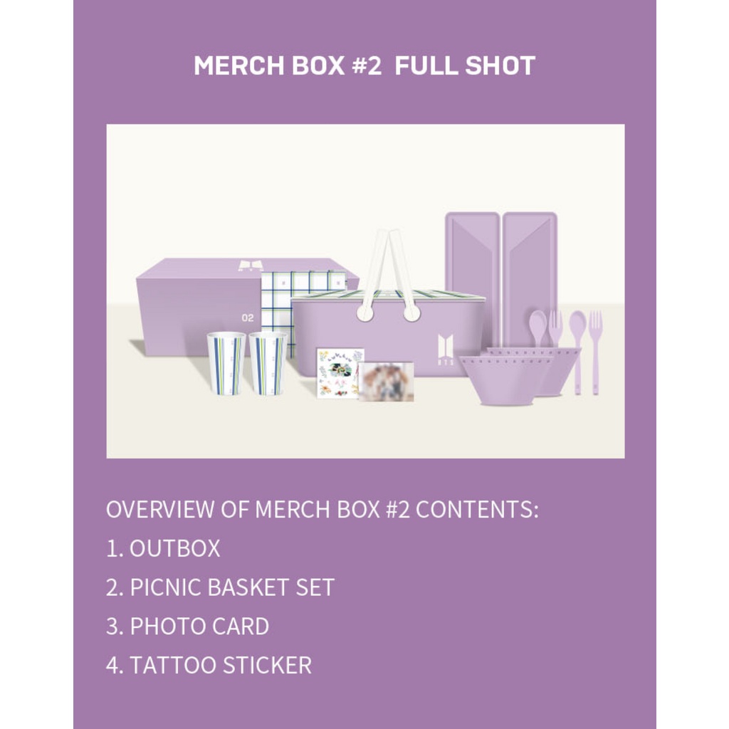 BTS Merch BOX #1 #2 #3 #4 #5 Official from WEVERSE ARMY Membership