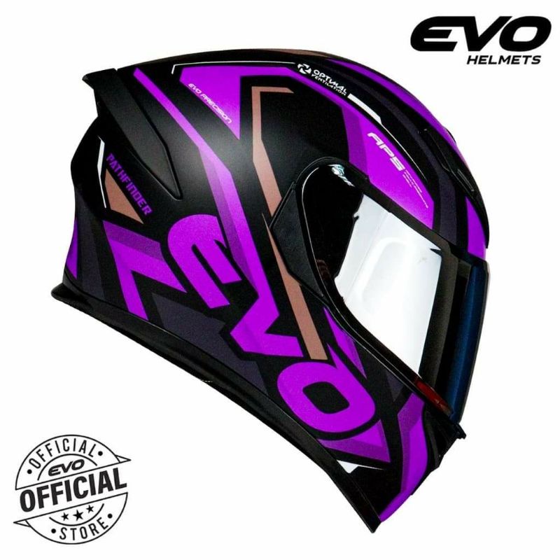 EVO GSX3000 Pathfinder Fullface Dualvisor Helmet (Free Clear visor