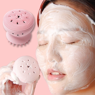 Facial Cleansing Brush Silicone Handheld Face Brush And Massager  Octopus-shaped Cleansing Brush For Deep Cleaning Gentle Exfoliating Skin  Massage