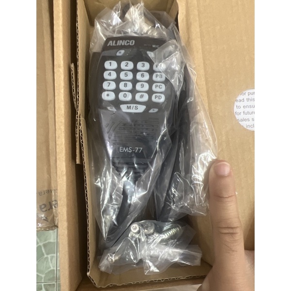 Alinco Ems Speaker Mic For Dr Original Shopee Philippines