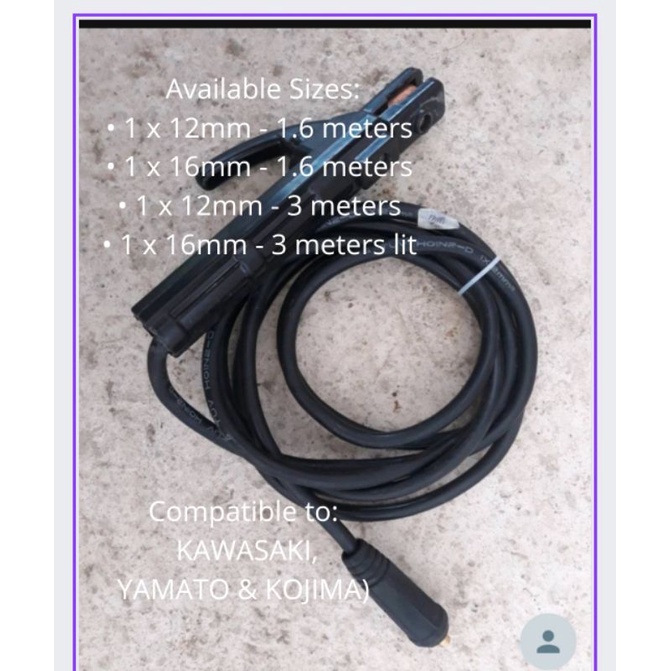 Welding Electrode Holder Set Spare Parts for MINI Welding Machine (KAWASAKI, YAMATO & KOJIMA