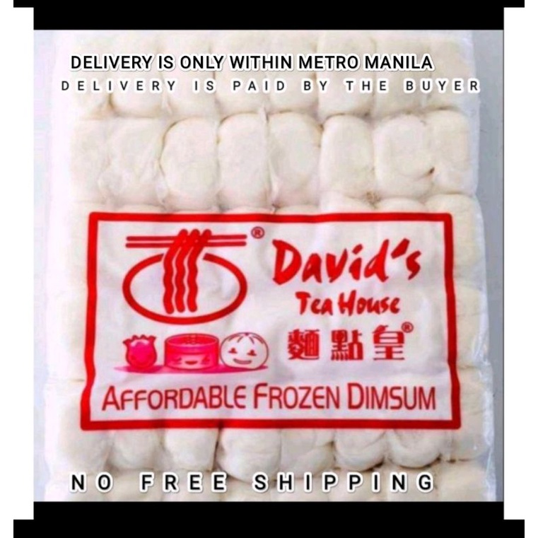 David's Tea House Frozen Dimsum Shopee Philippines