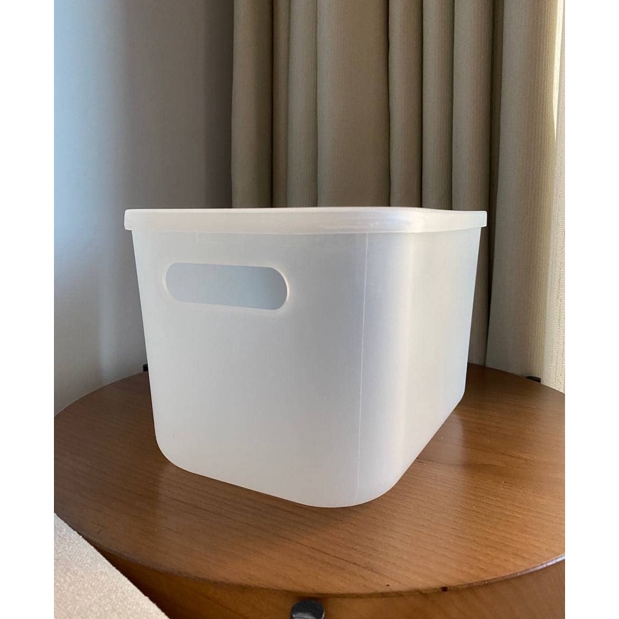 Store Mate Multi purpose see through storage box with lid Shopee