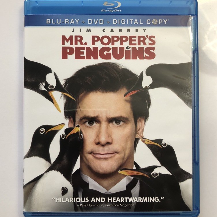 Mr. Popper's Penguins Blu-ray Movie | Shopee Philippines