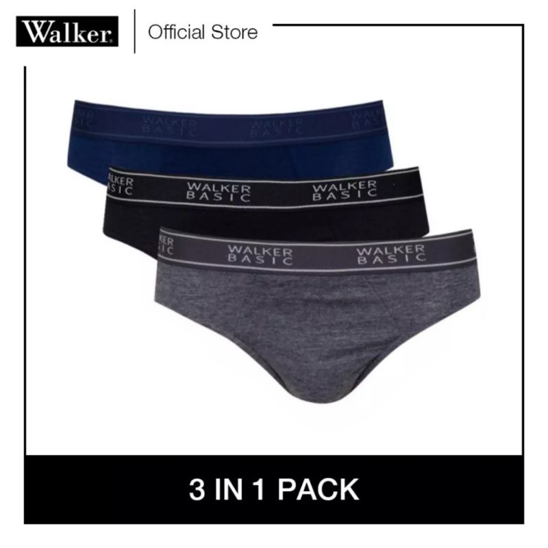 WALKER Kenneth 3-in-1 Brief Pack | Shopee Philippines