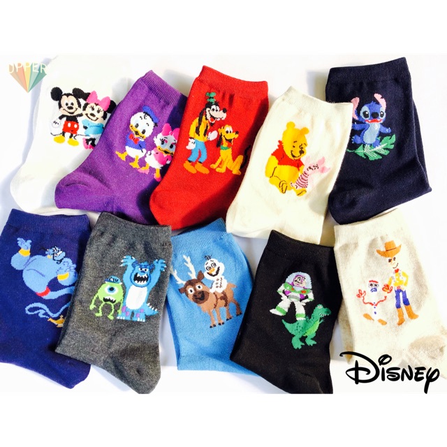 🇰🇷Original Disney Korean Iconic Socks - Characters - Cartoons ...