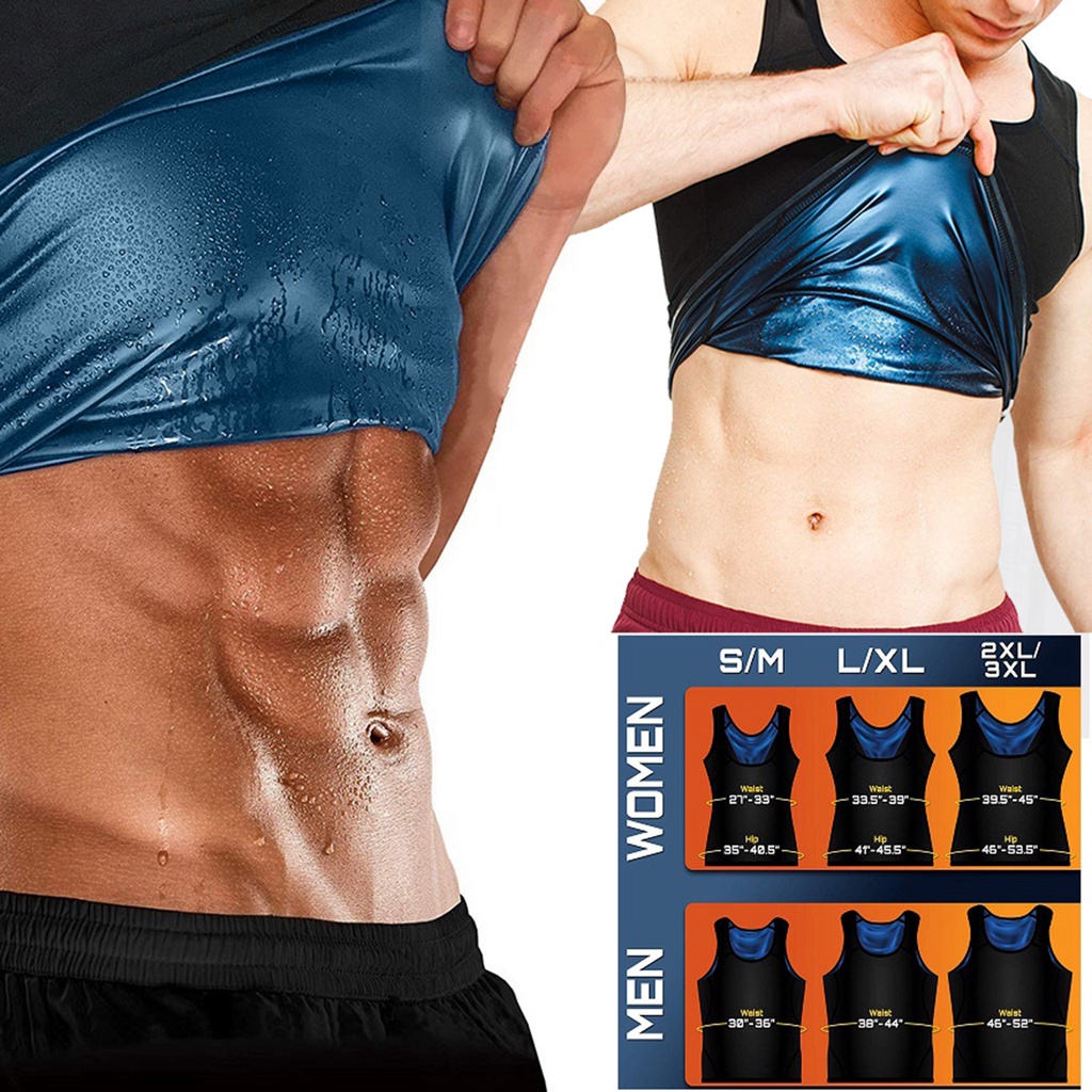 Sweat Maker Men's Premium Slimming Shapewear Workout Sauna Tank
