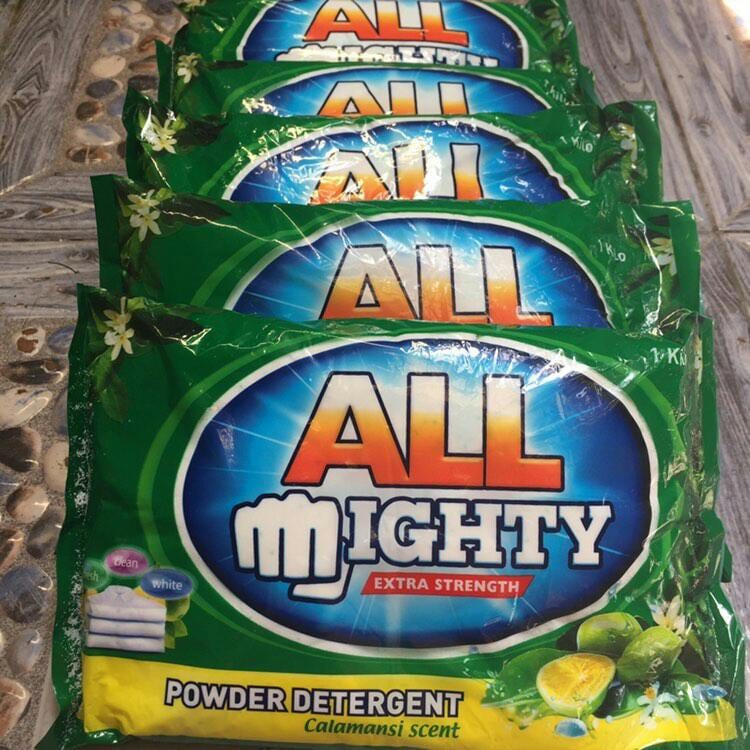 All Mighty Clean Detergent Powder Calamansi - Powder (Green) 1 Kilo ...