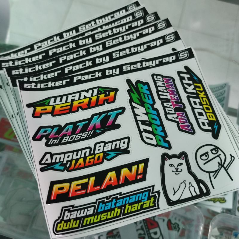 Sticker pack by setbyrap | Shopee Philippines