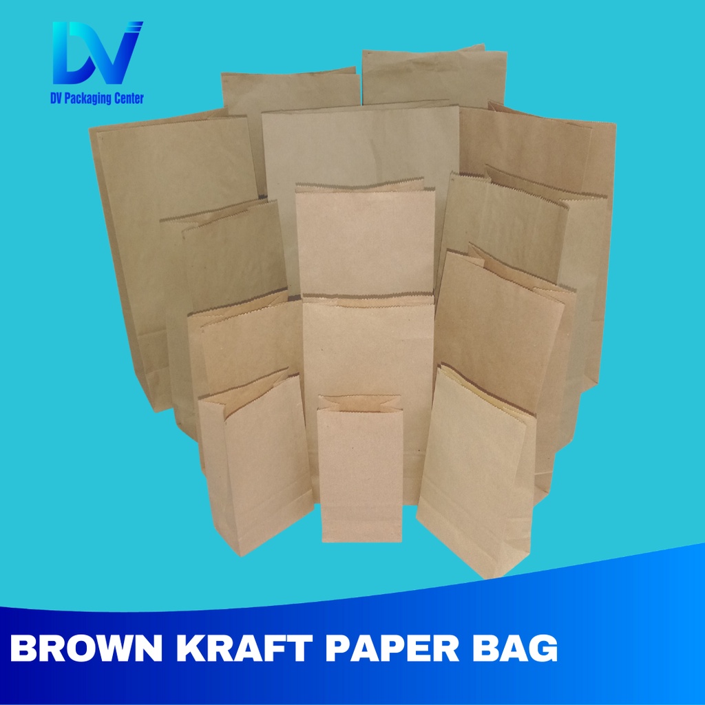 Brown Kraft Paper Bag Shopee Philippines 5069